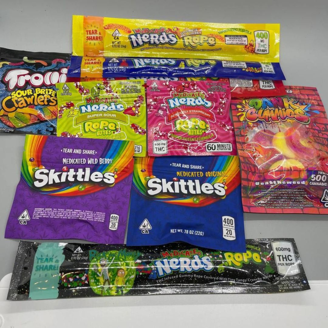 Skittles Edibles 600 mg Skittles edibles 400mg review ️