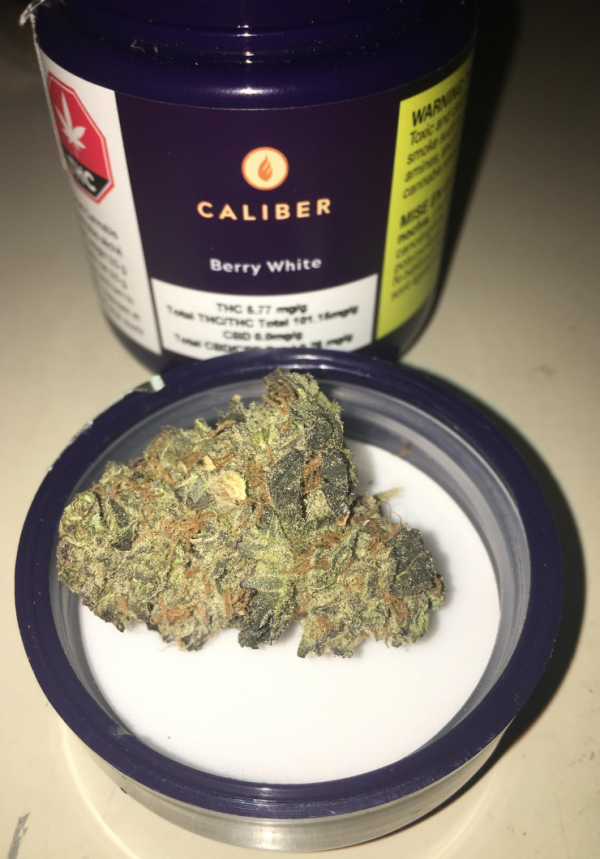 Berry White, berry white strain thc level